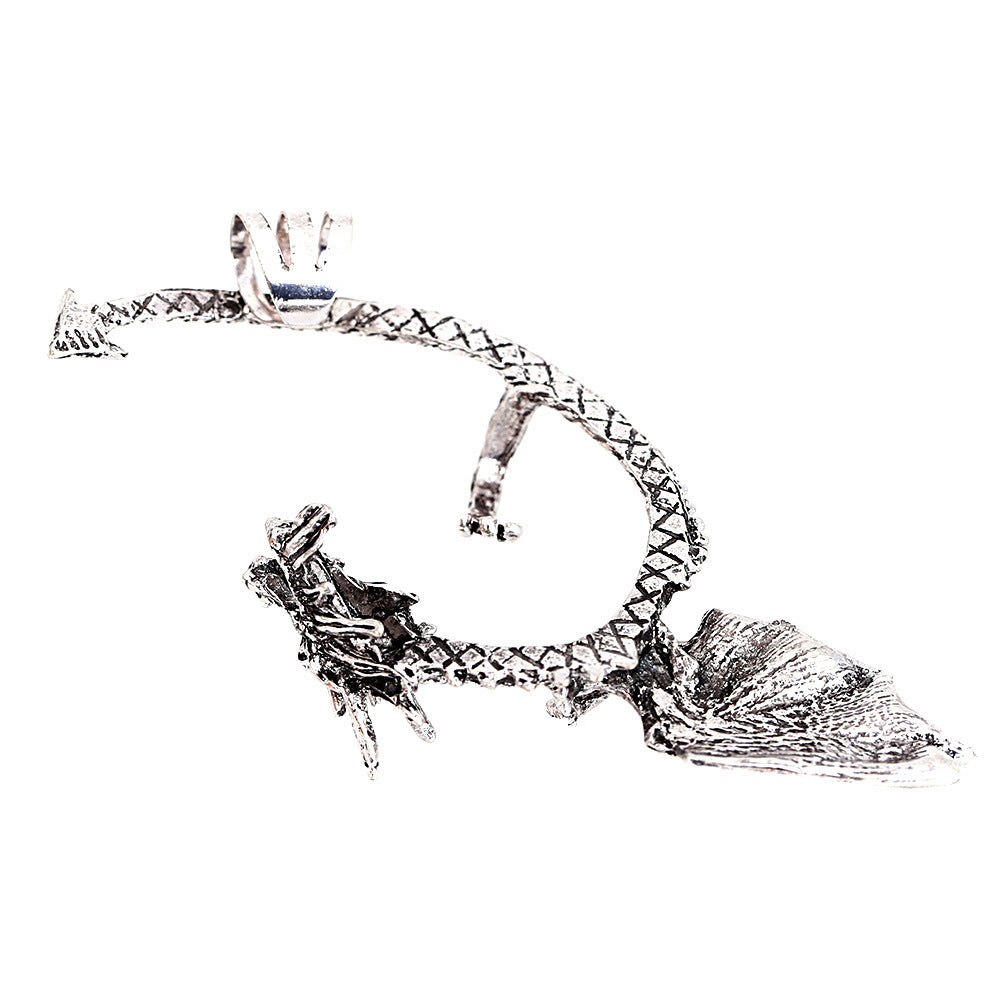 The Whispering Dragon Handcrafted Ear Cuff