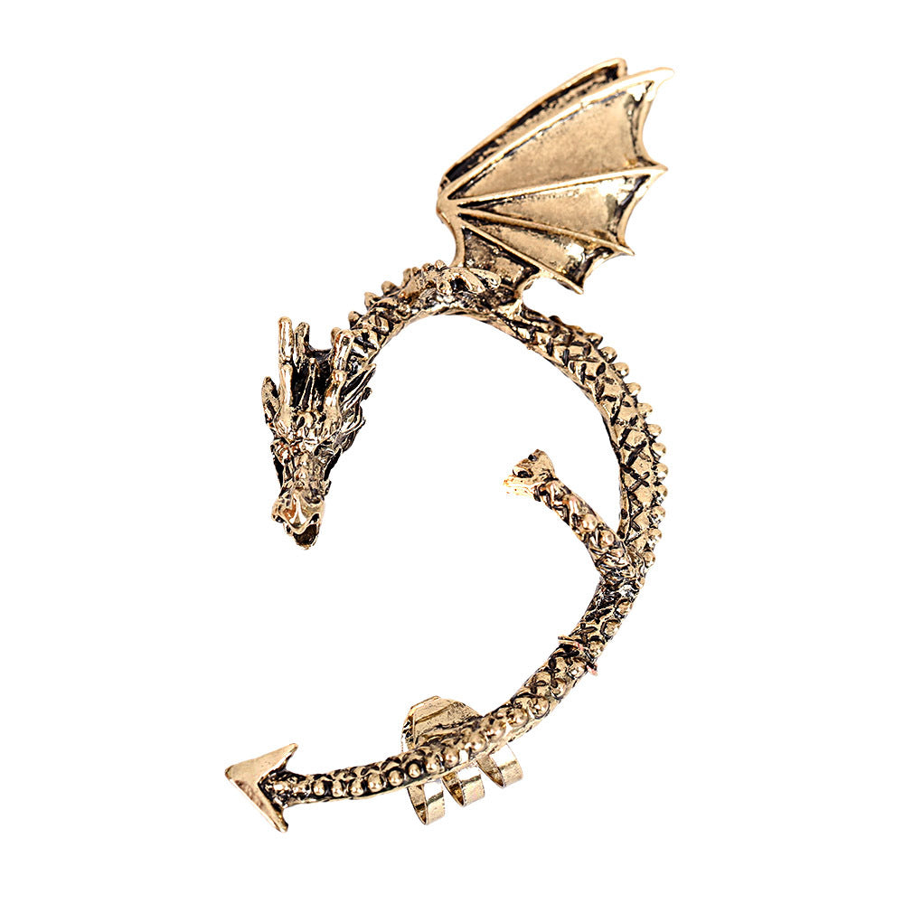 The Whispering Dragon Handcrafted Ear Cuff