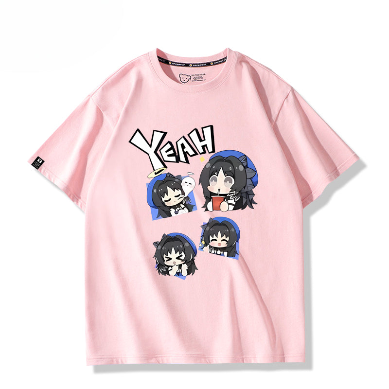 Casual Game Graphic Short-sleeved T-shirt