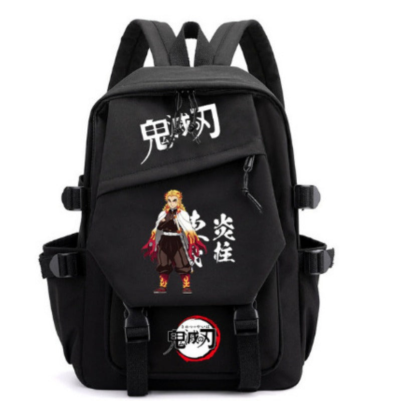 Anime Pattern Printed Large Capacity Backpack