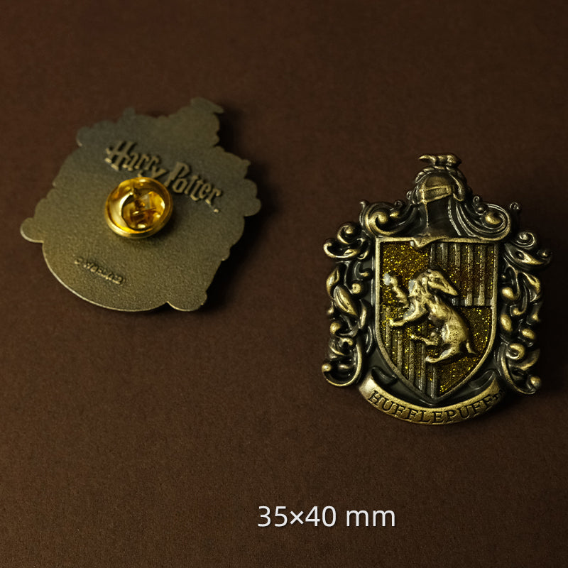 Hogwarts Slytherin Brooch Metal Badge