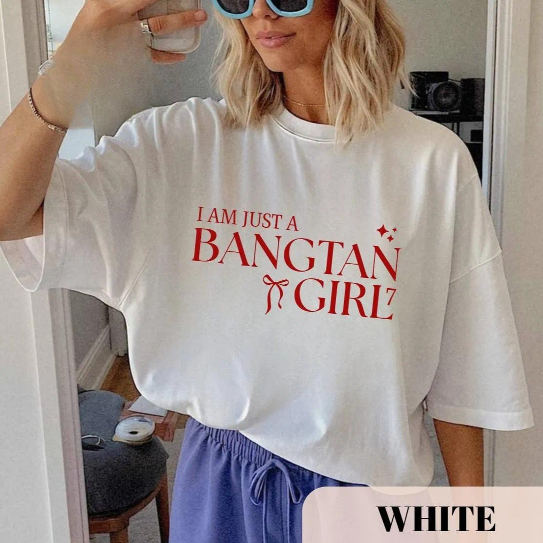 I'm Just a Bangtan Girl Kpop Tee
