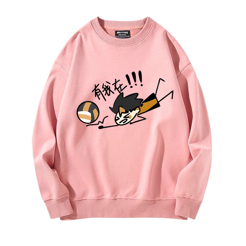 Women's Anime Graphic Print Sweatshirt