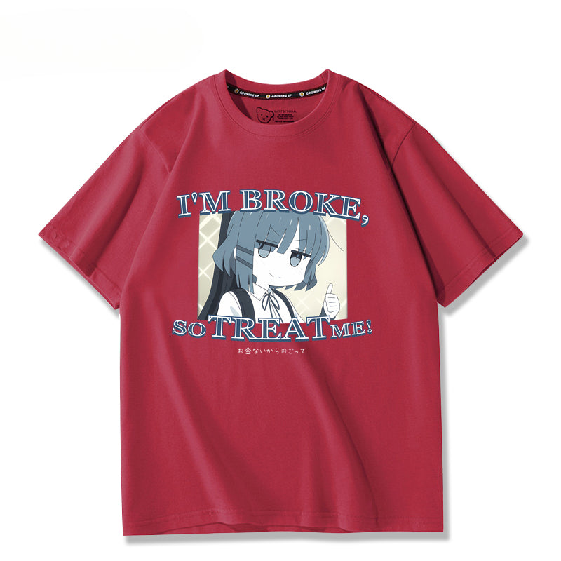 Casual Anime Funny Short-sleeved T-shirt