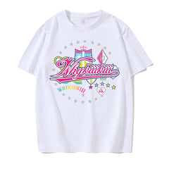 WhyKiiiKiii Graphic Printed Short-sleeved T-shirt
