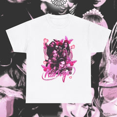 Vintage Kpop Graphic Printed Loose T-Shirt