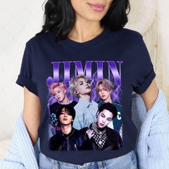 Jimin Graphic Printed Aesthetic Tee