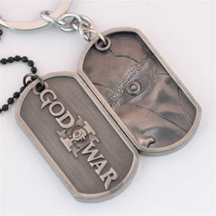 Trendy Game Dog Tag Necklace Keychain