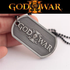 Trendy Game Dog Tag Necklace Keychain