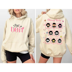 SKZ Do It Graphic Print Hoodie Sweatshirt