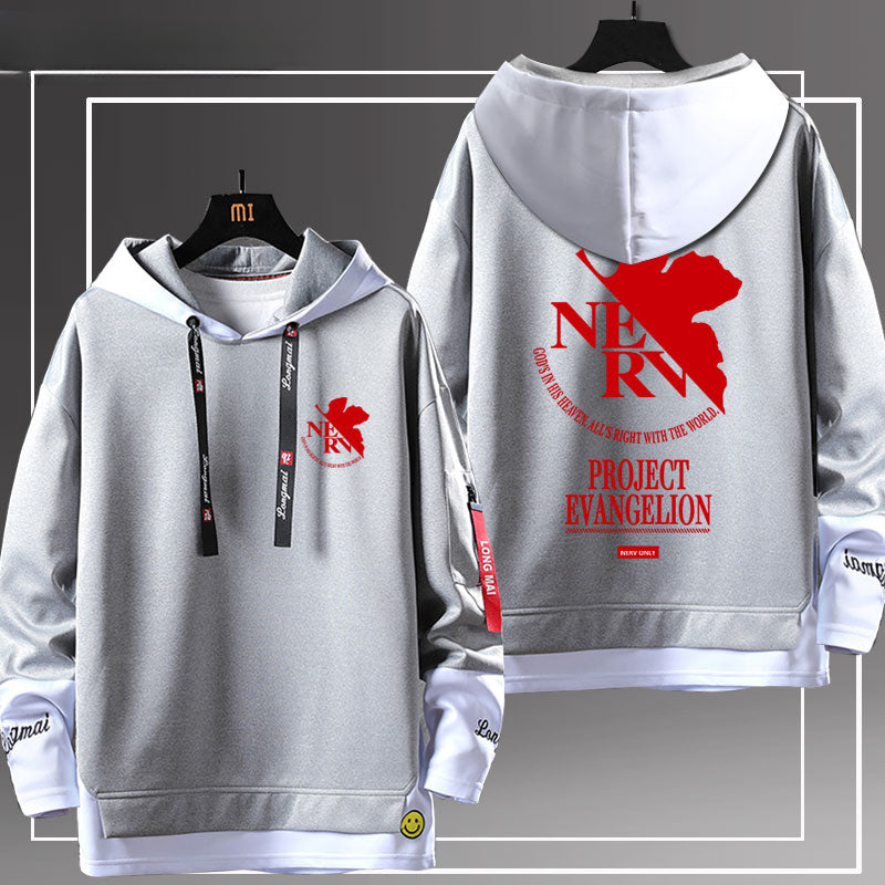 EVA NERV Logo Men's Pullover Hoodie