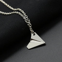 Chic Paper Plane Necklace