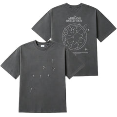 BANGTAN Constellation Print Cotton T-shirt