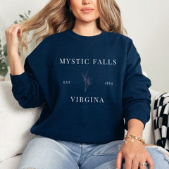 Mystic Falls Crewneck Sweatshirt Gift