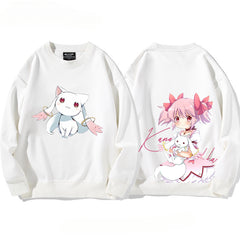 Casual Cute Girls Crew Neck Sweatshirt