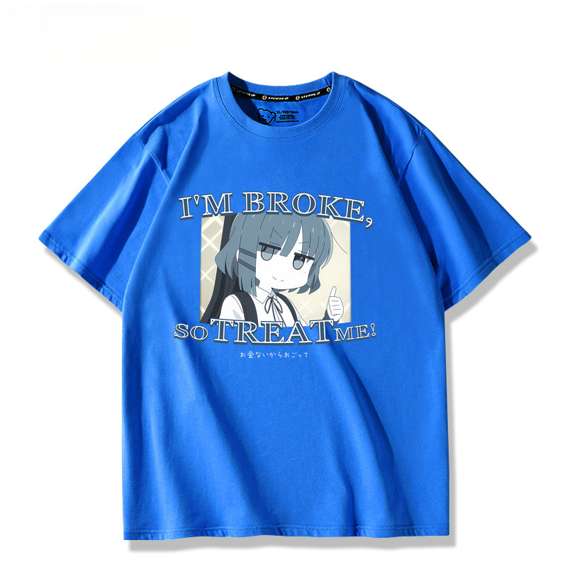 Casual Anime Funny Short-sleeved T-shirt