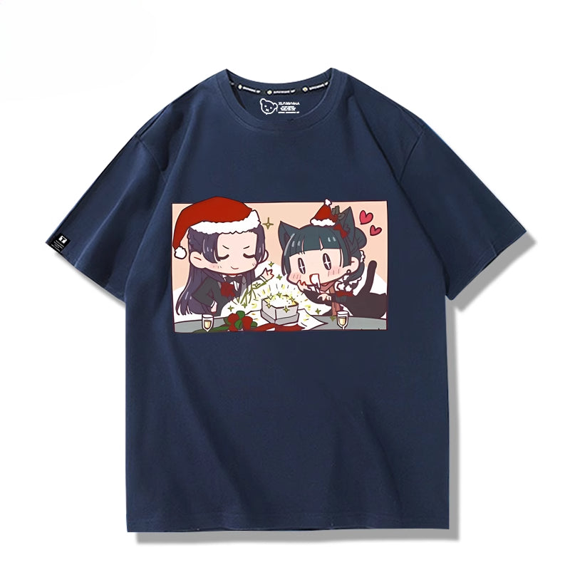 Girls' Anime Graphic Cos Short-sleeved T-shirt