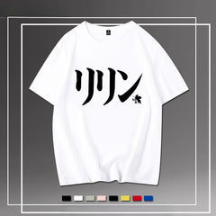 Casual EVA Anime Cotton Crew Neck T-Shirt