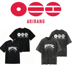 Unisex BANGTAN ARIRANG Tour Cotton T-shirt