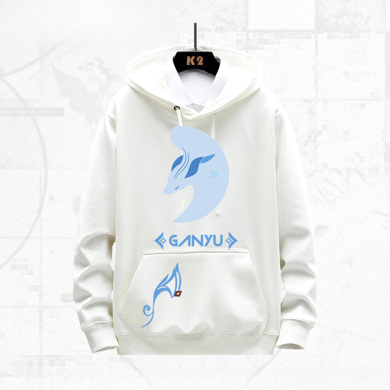 Game GanYu Printed Pullover Hoodie
