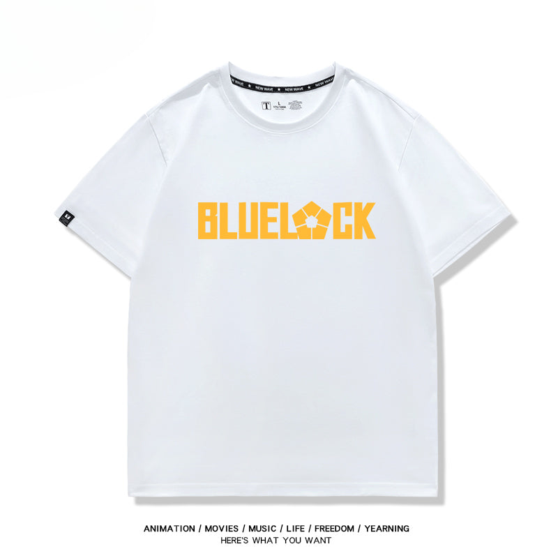 Anime Logo Short-sleeved Summer T-shirt