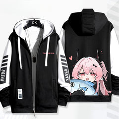 Unisex Game Funny Print Zipper Jacket