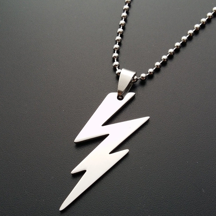 Chic Titanium Steel Flash Necklace