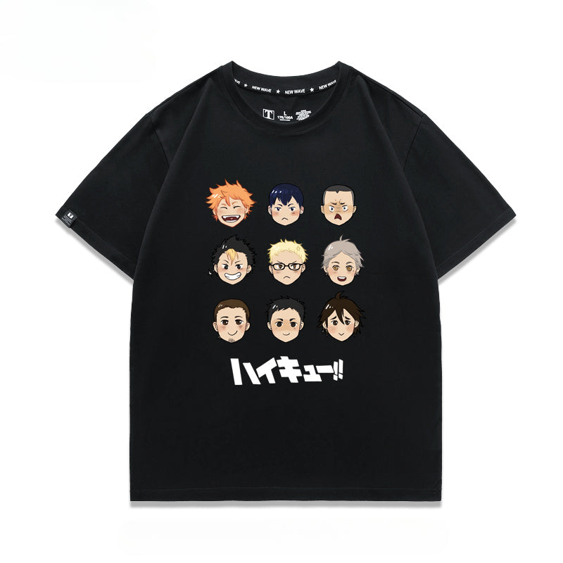 Unisex Hinata Volleyball Cotton T-Shirt