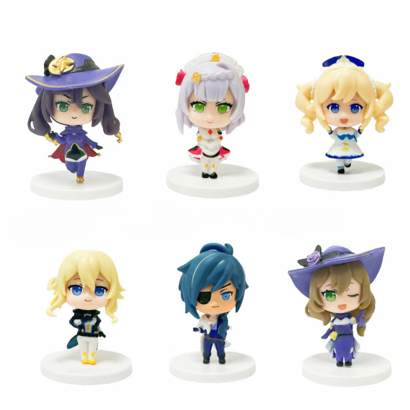 6 Game Figure Ornament Doll