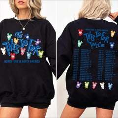 Twice Lovelys This Is For World Tour Sweatshirt