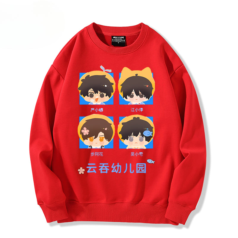 Casual Anime Graphic Women's Sweatshirt