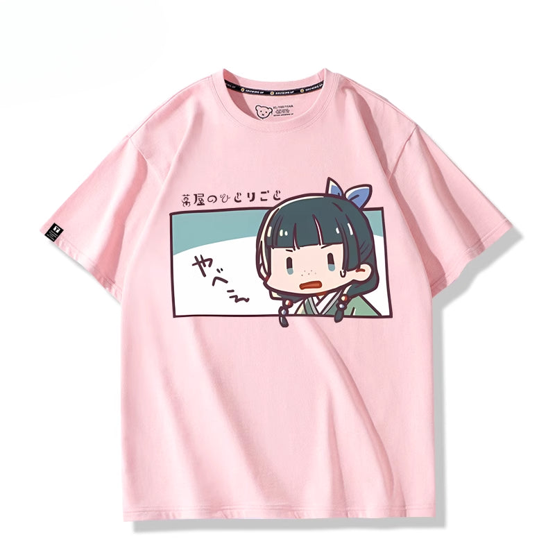 Girls' Anime Graphic Cos Short-sleeved T-shirt