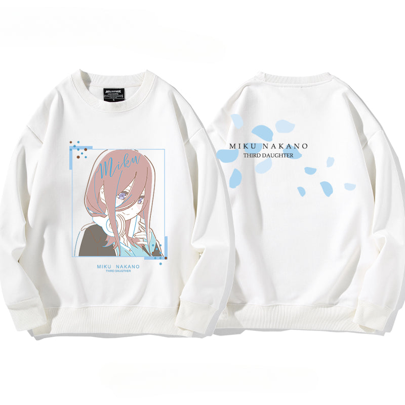 Nakano Anime Crew Neck Sweatshirt