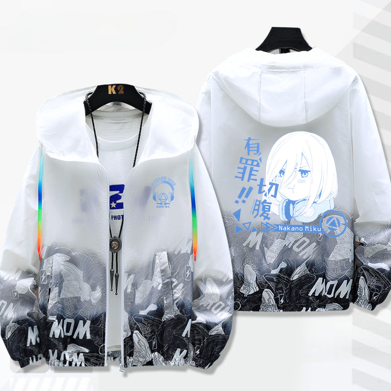 Women's Anime Sunscreen Thin Coat