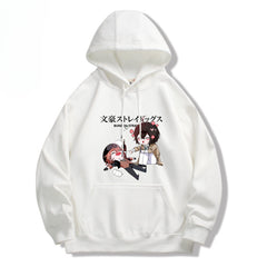 Unisex Dazai Anime Printed Pullover Hoodie