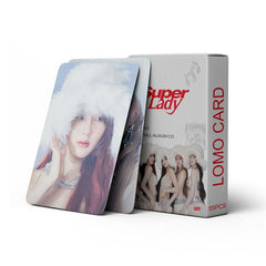 55PCS Super Lady Album Photocard Collection