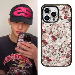 Hyunjin Inspired Aesthetic Floral Phone Case