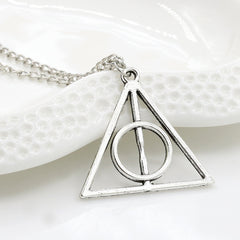 Retro Harry Luna Deathly Hallows Necklace