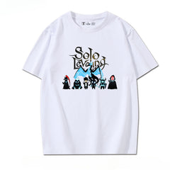 Trendy Anime Print Short-sleeved T-shirt