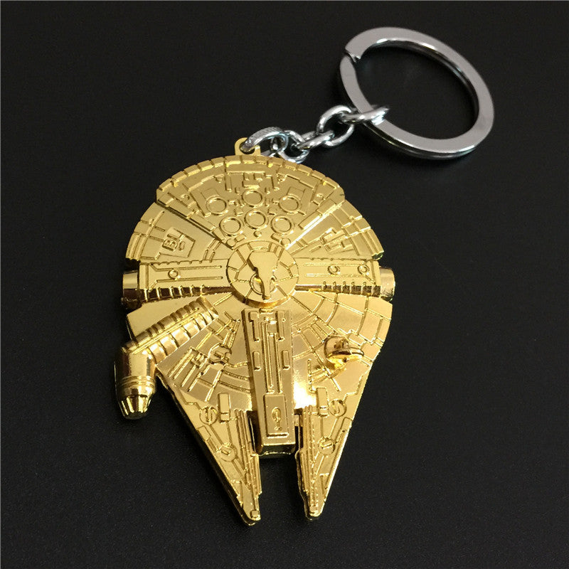 Talosn Key Chain Millennium Falcon Alloy Keychain Pendant – TTAesthetic
