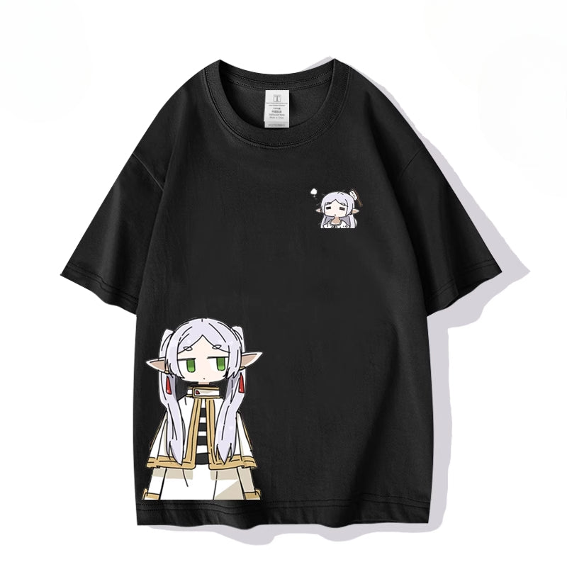 Creative Anime Short Sleeve Cotton T-Shirt