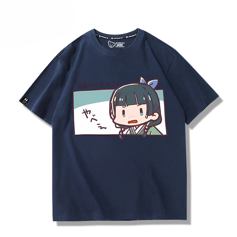 Girls' Anime Graphic Cos Short-sleeved T-shirt