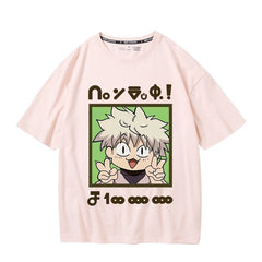 Cute Anime Printed Short-sleeved T-shirt