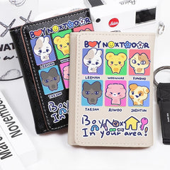 KPOP Cartoon Wallet Card Holder