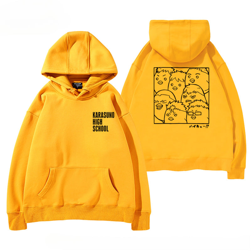 Women's Hinata Karasuno High Casual Hoodie