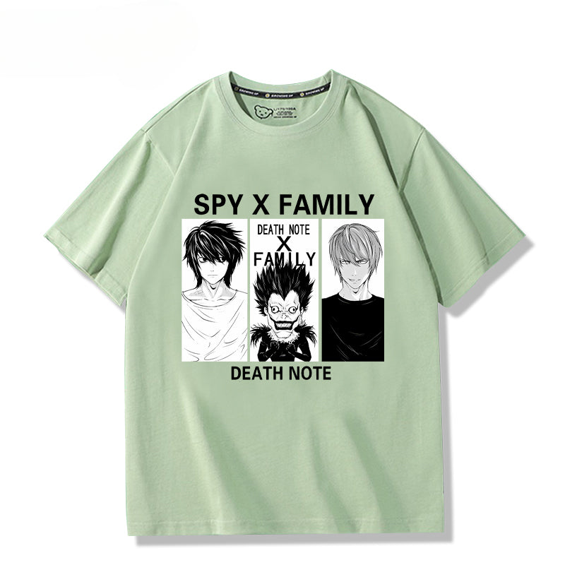 Men's and Women's Anime Print T-Shirt
