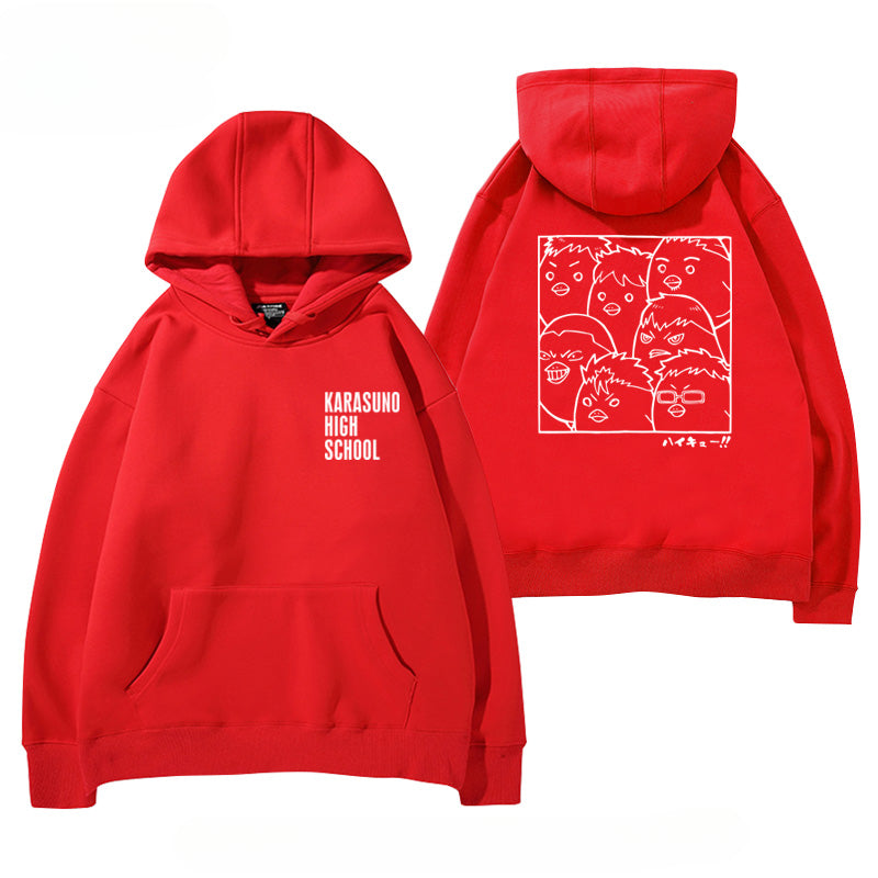 Women's Hinata Karasuno High Casual Hoodie