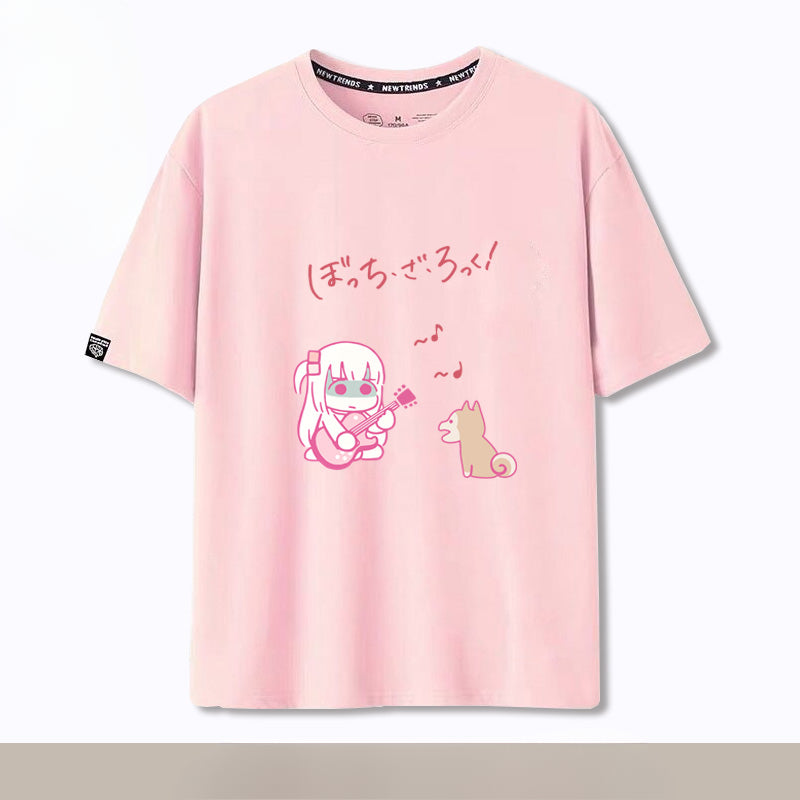 Trendy Anime Short Sleeve Loose T-Shirt