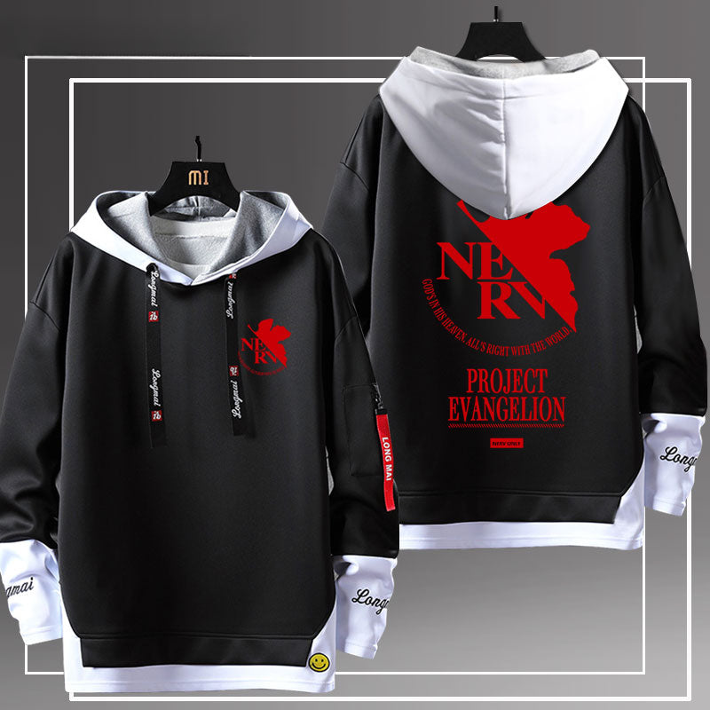 EVA NERV Logo Men's Pullover Hoodie