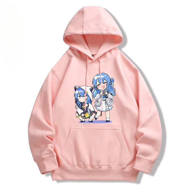 Unisex Cartoon Anime Print Cosplay Hoodie